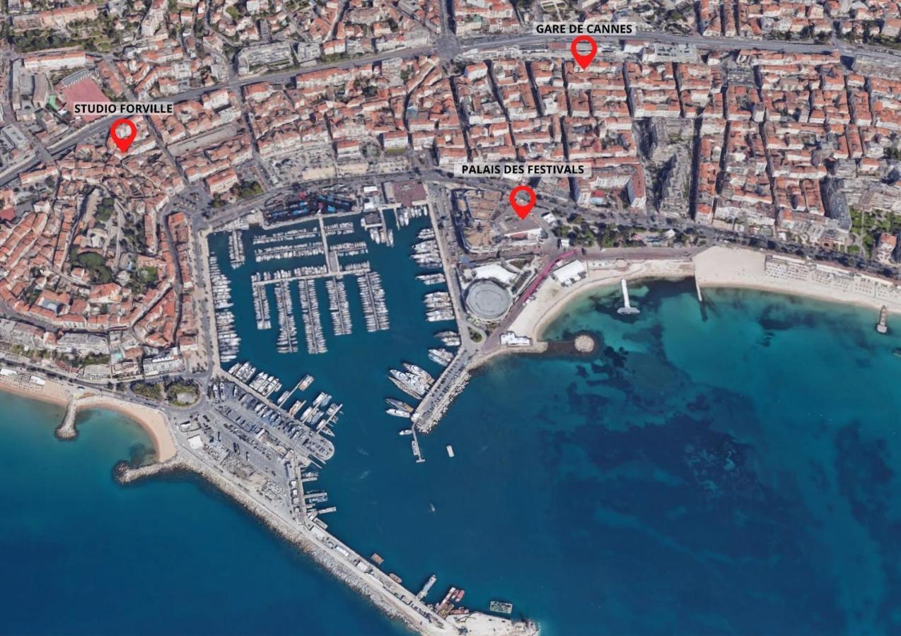 Studio Forville By Scls Locations Cannes Exterior foto